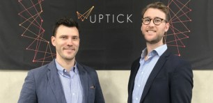 [Left to right] Uptick founders Aidan Lister and Sean O'Connor